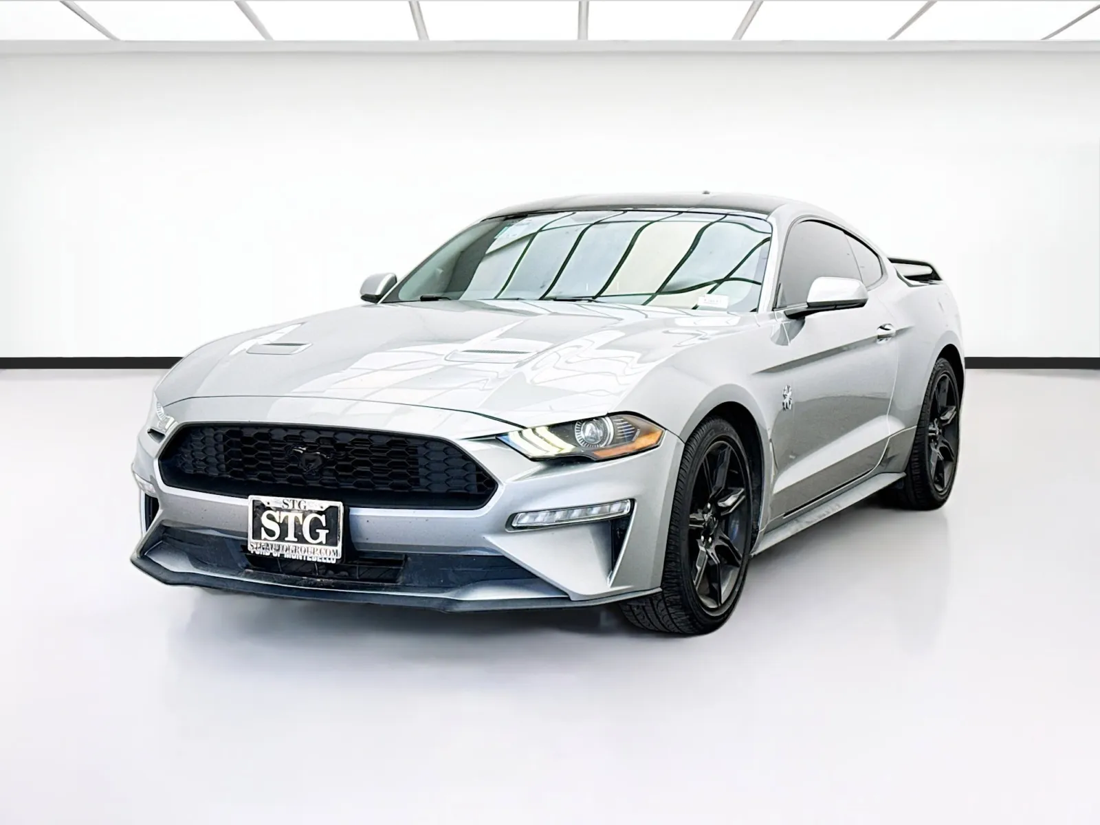 Silver 2020 Ford Mustang EcoBoost for sale in Bellflower, CA
