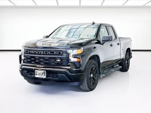 Black 2024 Chevrolet Silverado 1500 Custom for sale in Bellflower, CA