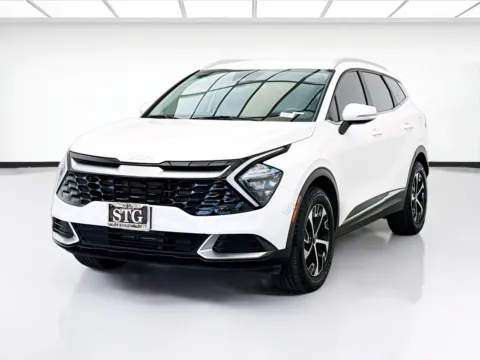 White 2023 Kia Sportage Hybrid EX for sale in Bellflower, CA