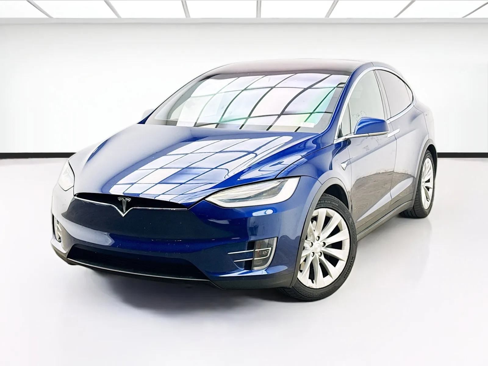 Blue 2019 Tesla Model X Long Range for sale in Bellflower, CA