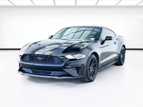 Black 2018 Ford Mustang EcoBoost for sale in Bellflower, CA