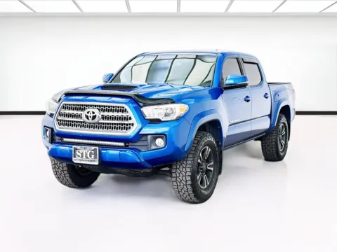Blue 2017 Toyota Tacoma TRD Sport for sale in Bellflower, CA