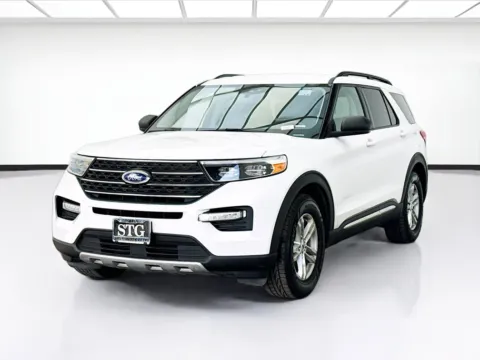 White 2023 Ford Explorer XLT for sale in Bellflower, CA
