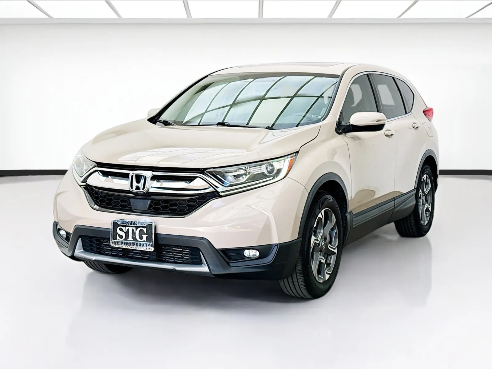 Beige 2017 Honda CR-V EX for sale in Bellflower, CA
