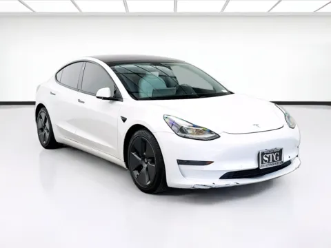Another view of 2021 Tesla Model 3 Standard Range Plus for sale in Bellflower, CA at STG Bellflower