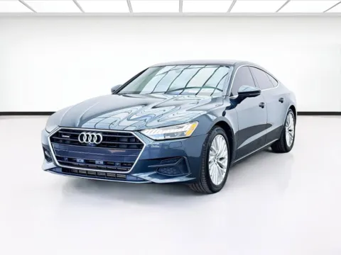 Blue 2020 Audi A7 3.0T Premium Plus quattro for sale in Bellflower, CA