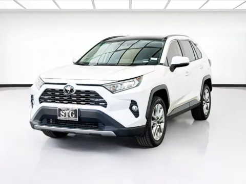 White 2021 Toyota RAV4 Limited for sale in Bellflower, CA