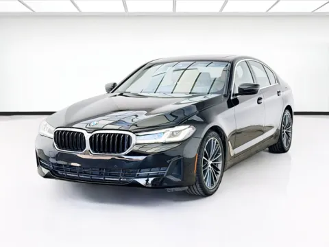 Black 2022 BMW 5 Series 530i W/PREMIUM PACKAGE for sale in Bellflower, CA