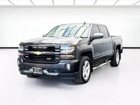 Gray 2016 Chevrolet Silverado 1500 LT Z71 for sale in Bellflower, CA