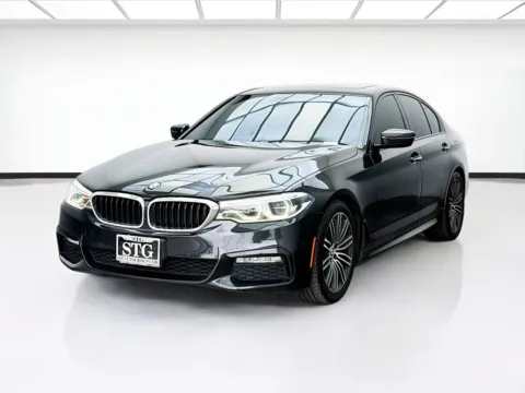 Black 2017 BMW 5 Series 540i w/M Sport Package for sale in Bellflower, CA