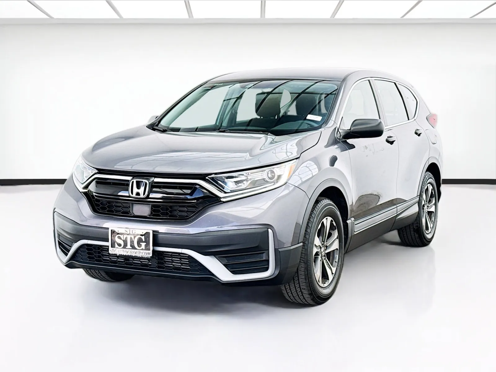 Gray 2021 Honda CR-V LX for sale in Bellflower, CA