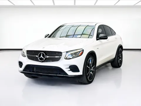 White 2018 Mercedes-Benz GLC 43 AMG Coupe 4MATIC for sale in Bellflower, CA