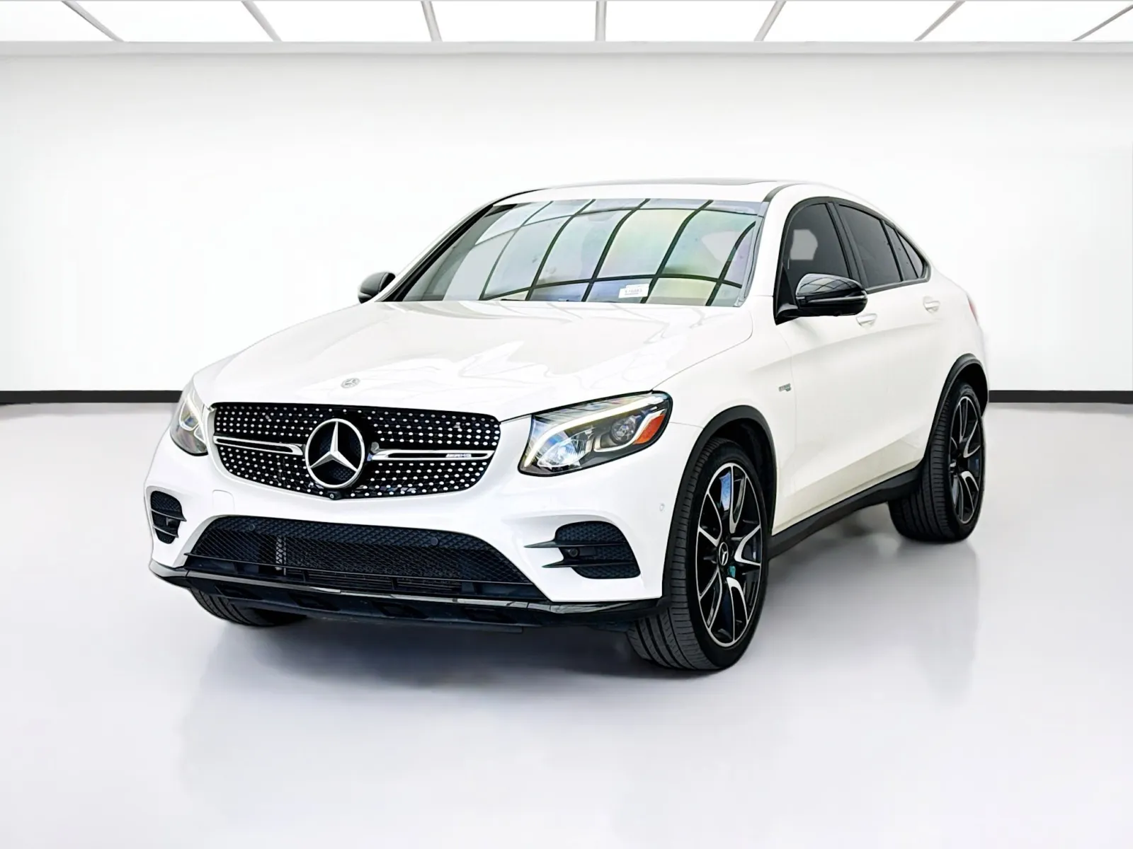 White 2018 Mercedes-Benz GLC 43 AMG Coupe 4MATIC for sale in Bellflower, CA