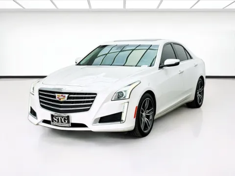 White 2019 Cadillac CTS Sedan 2.0L Turbo Luxury w/V-Sport Package for sale in Bellflower, CA