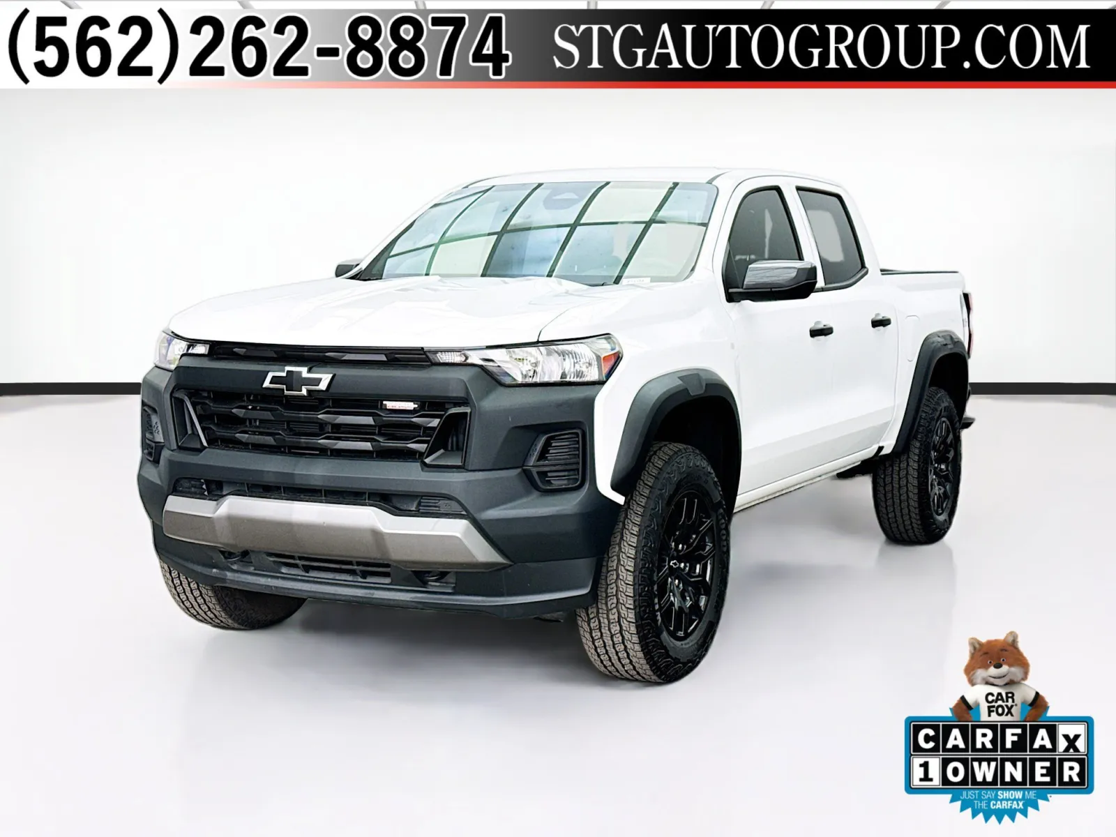 White 2025 Chevrolet Colorado 4WD Trail Boss for sale in Bellflower, CA