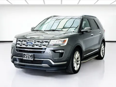 Gray 2018 Ford Explorer Limited for sale in Bellflower, CA