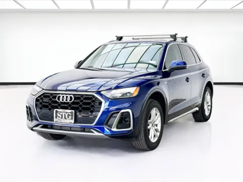 Blue 2023 Audi Q5 45 S line Premium quattro for sale in Bellflower, CA