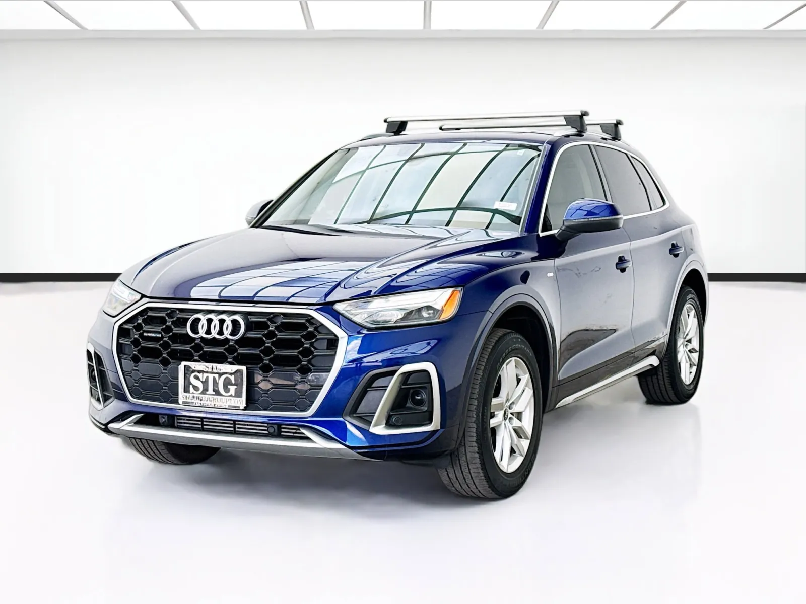 Blue 2023 Audi Q5 45 S line Premium quattro for sale in Bellflower, CA