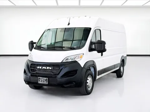 White 2023 Ram ProMaster Cargo Van High Roof for sale in Bellflower, CA