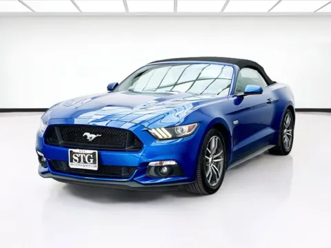 Blue 2017 Ford Mustang GT Premium for sale in Bellflower, CA