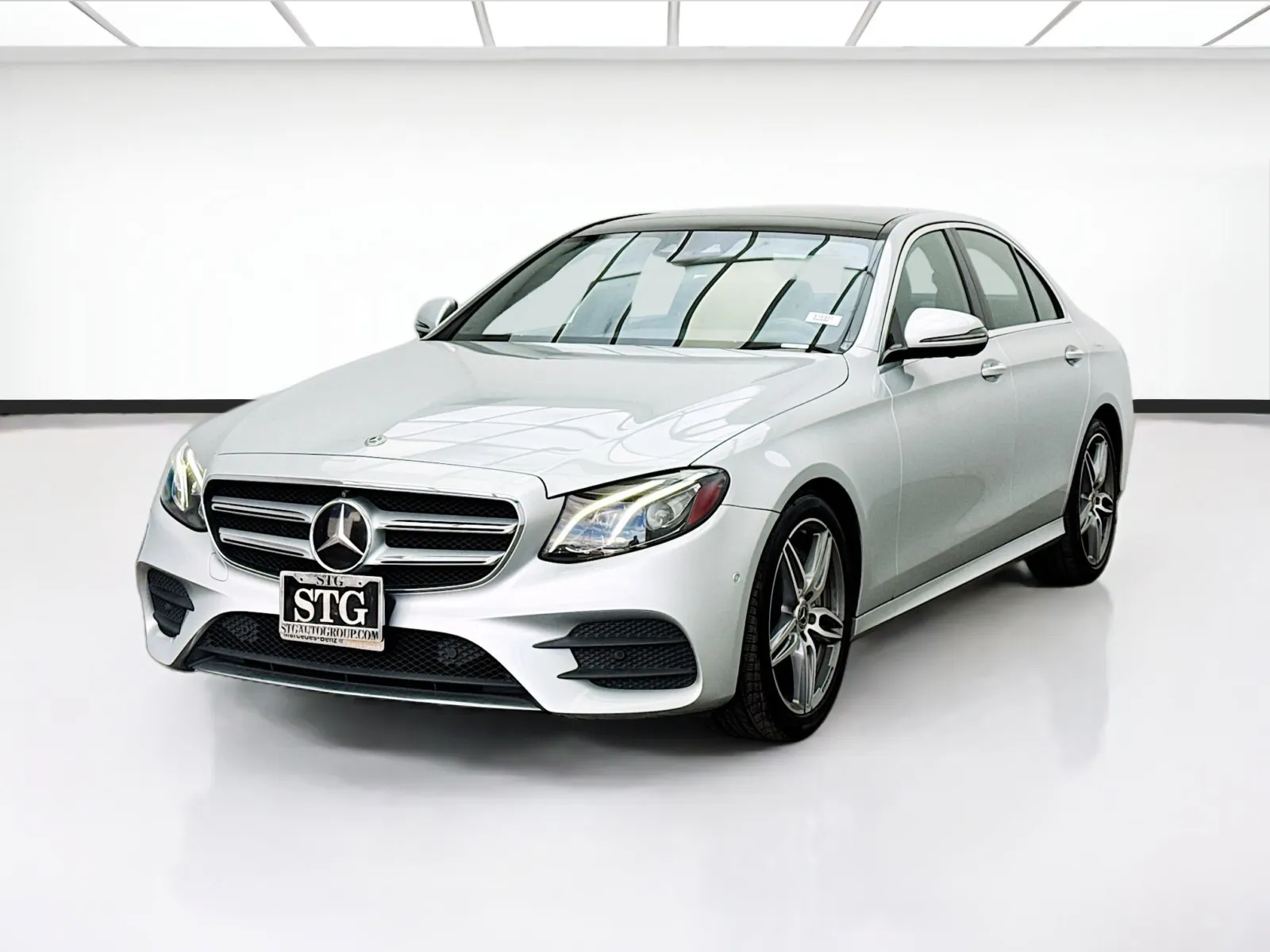 Silver 2019 Mercedes-Benz E-Class E 300 w/Sport Package for sale in Bellflower, CA