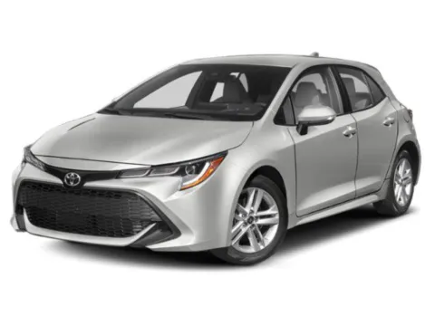 Silver 2019 Toyota Corolla Hatchback SE for sale in Bellflower, CA