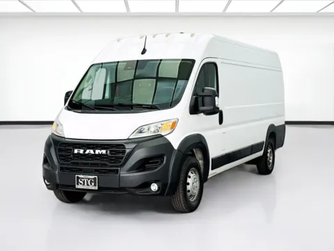 White 2023 Ram ProMaster Cargo Van High Roof for sale in Bellflower, CA