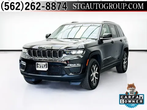 Black 2025 Jeep Grand Cherokee Limited for sale in Bellflower, CA