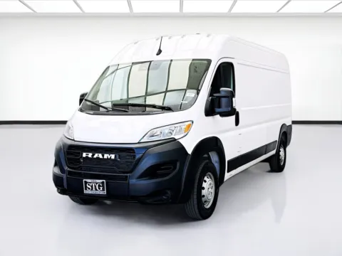 White 2023 Ram ProMaster Cargo Van High Roof for sale in Bellflower, CA