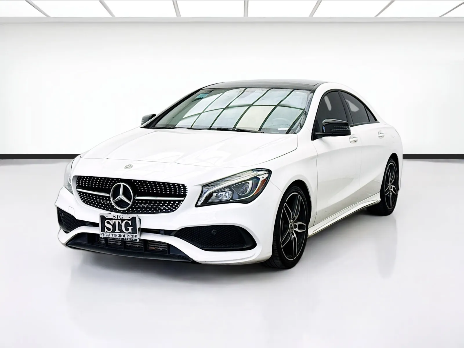 White 2019 Mercedes-Benz CLA 250 w/AMG Line Exterior for sale in Bellflower, CA