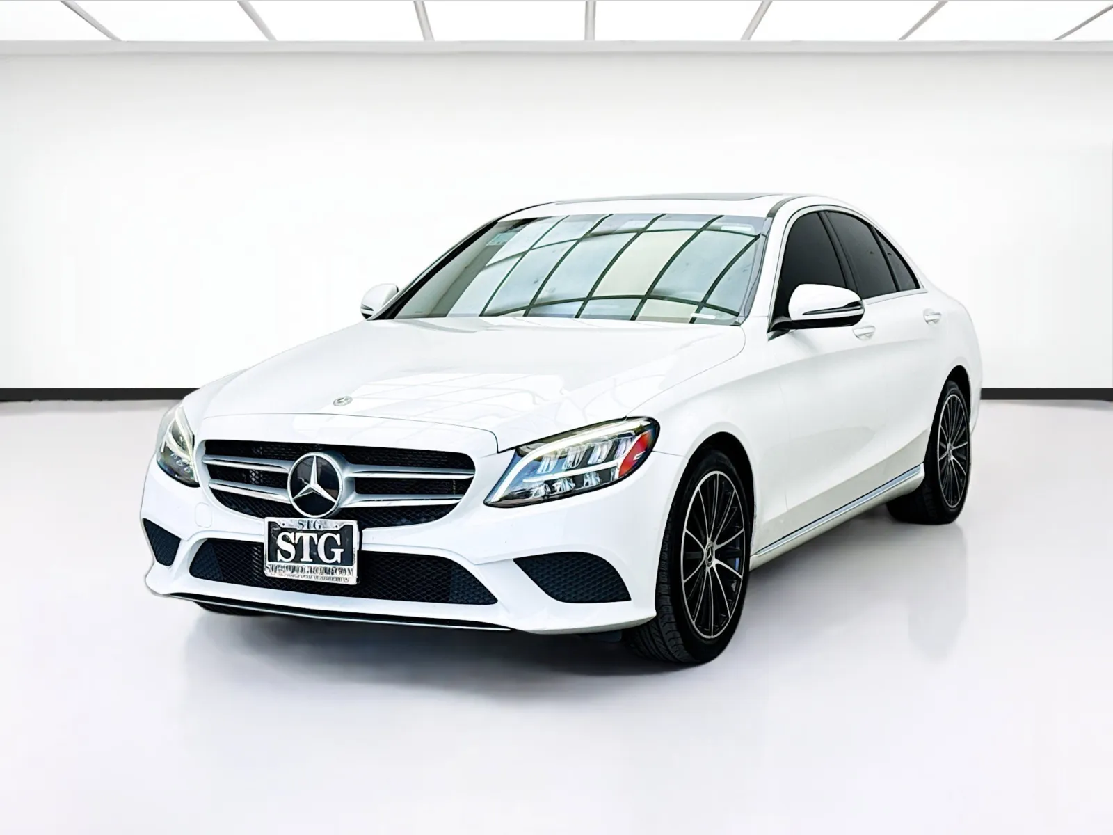 White 2021 Mercedes-Benz C-Class C 300 for sale in Bellflower, CA