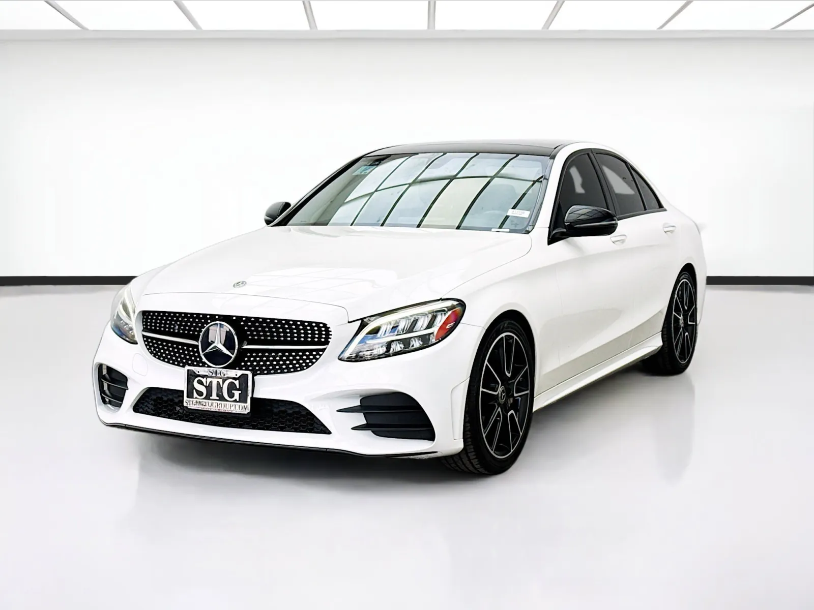 White 2019 Mercedes-Benz C-Class C 300 for sale in Bellflower, CA