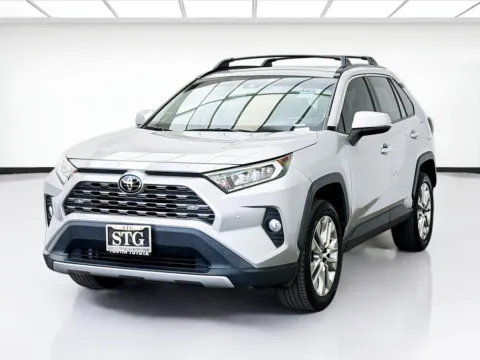 Silver 2021 Toyota RAV4 Limited for sale in Bellflower, CA