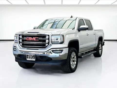 Silver 2018 GMC Sierra 1500 SLT for sale in Bellflower, CA