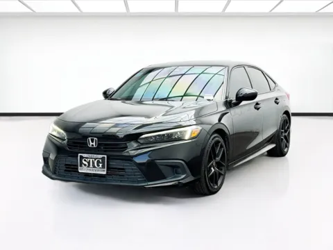 Black 2022 Honda Civic Sedan Sport for sale in Bellflower, CA