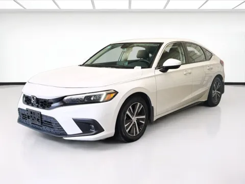White 2024 Honda Civic Hatchback LX for sale in Bellflower, CA