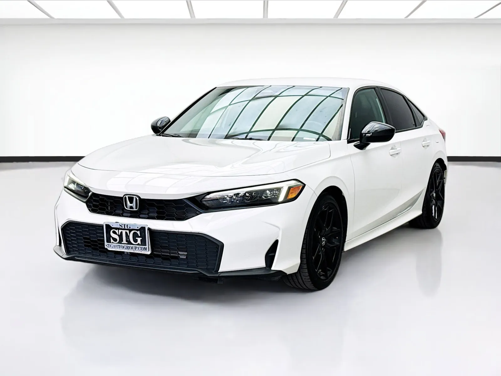 White 2025 Honda Civic Sedan Sport for sale in Bellflower, CA