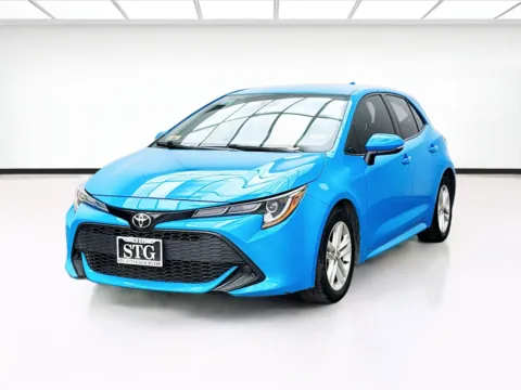 Blue 2020 Toyota Corolla Hatchback SE for sale in Bellflower, CA