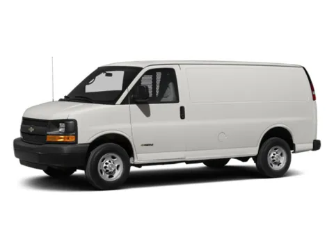 White 2014 Chevrolet Express Cargo Van Work Van Cargo for sale in Bellflower, CA