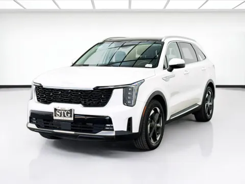 White 2025 Kia Sorento Plug-In Hybrid EX for sale in Bellflower, CA