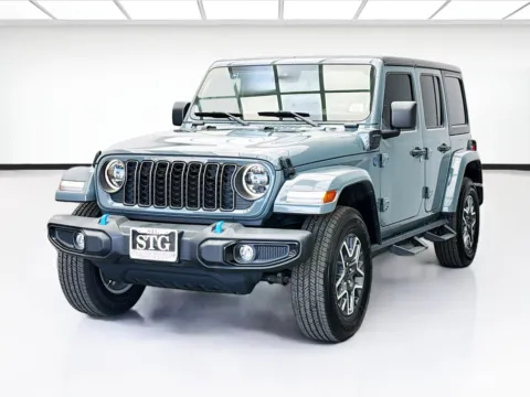 Gray 2024 Jeep Wrangler 4xe Sport S 4xe for sale in Bellflower, CA