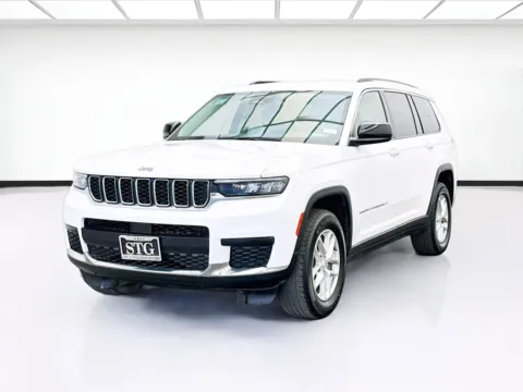 White 2023 Jeep Grand Cherokee L Laredo for sale in Bellflower, CA