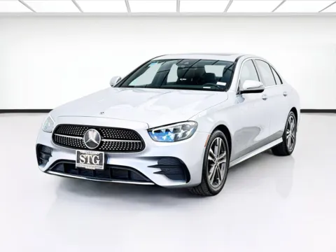 Silver 2021 Mercedes-Benz E-Class E 350 for sale in Bellflower, CA