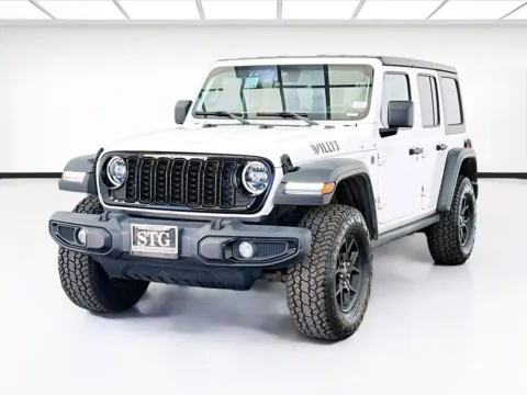 White 2024 Jeep Wrangler Willys for sale in Bellflower, CA