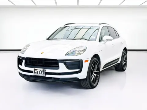 White 2022 Porsche Macan PREMIUM PACKAGE PLUS W/20 MACAN S WHEELS for sale in Bellflower, CA