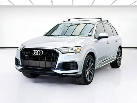 Silver 2020 Audi Q7 55 Premium Plus quattro for sale in Bellflower, CA