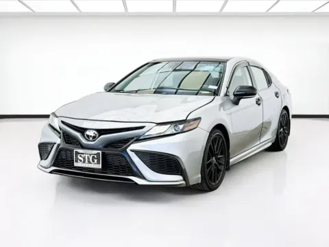 Silver 2021 Toyota Camry XSE for sale in Bellflower, CA