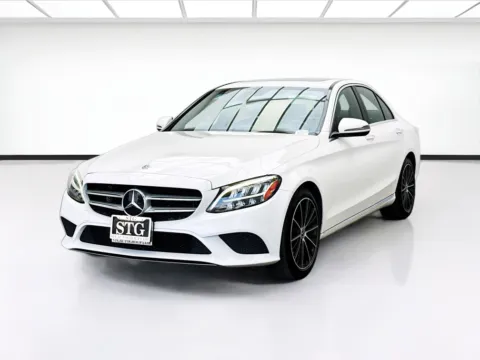 White 2019 Mercedes-Benz C-Class C 300 for sale in Bellflower, CA