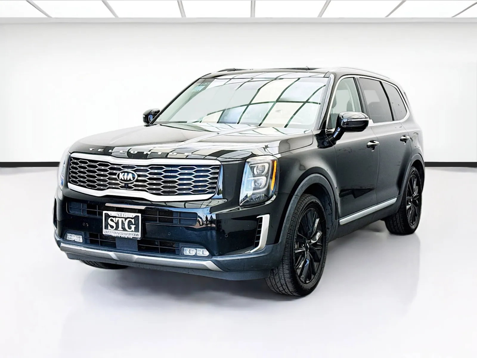 Black 2021 Kia Telluride SX for sale in Bellflower, CA