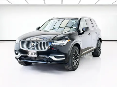 Black 2024 Volvo XC90 Recharge Plug-In Hybrid T8 Plus Bright Theme 7 Passenger for sale in Bellflower, CA